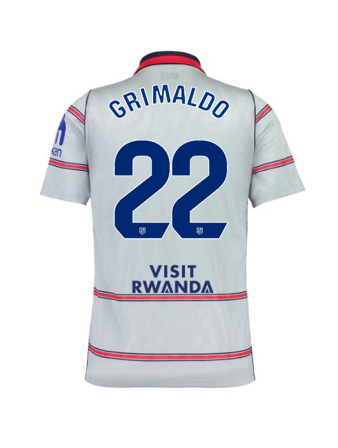 Moški Nogometna dresi replika Atletico Madrid Alejandro Grimaldo #22 Tretji 2026-27 Kratek rokav Moški Nogometna dresi replika Atletico Madrid Alejandro Grimaldo #22 Tretji 2026-27 Kratek rokav